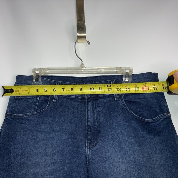 Mott & Bow Boyfriend Jeans Women's Size W 31 x L 30 Blue Denim Cotton Blend - Picture 5 of 9